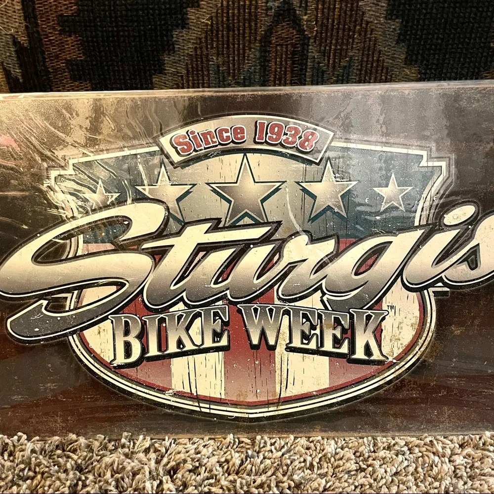 NEW Sturgis Bike Week Motorcycle Metal Sign